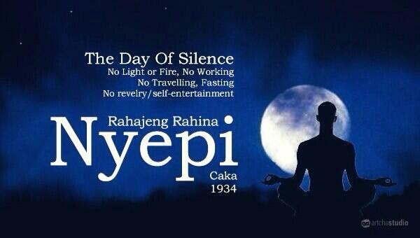 Happy Nyepi photo by mbularfa