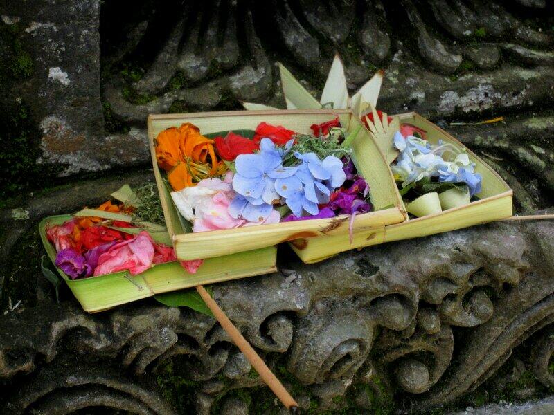 Nyepi flower offer photo by Jabunami Villa