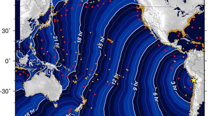 Tsunami alert in Papua after Chile earthquake