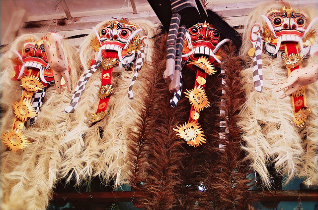 Masks at Ubud, Bali, Indonesia | © SarahTz/Flickr