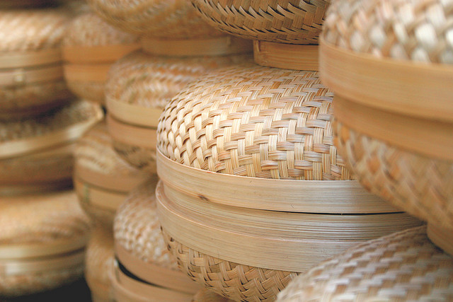 Baskets at Craftsmen's village, Bangli, Bali | © The Wandering Angel/Flickr